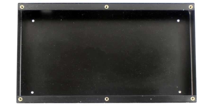 Image of AC 4100-006: Back Box, Console, Surface, Steel Black