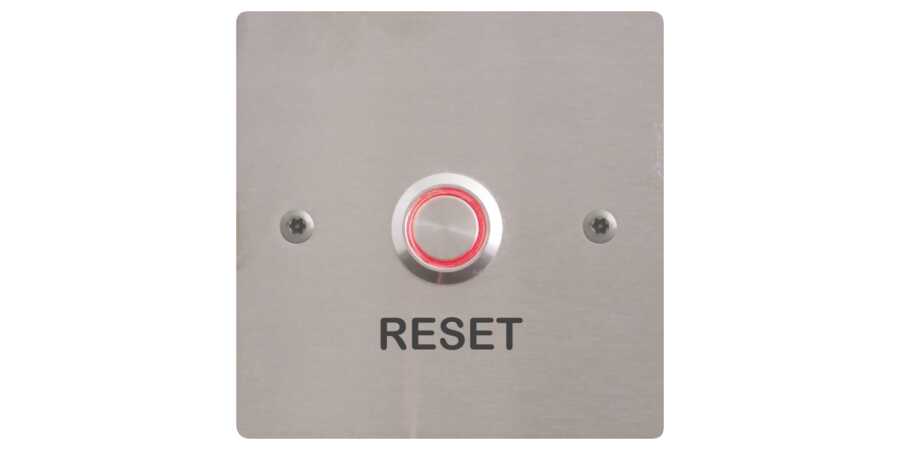 Image of DT7540.00F: Reset Basic, Single, Stainless