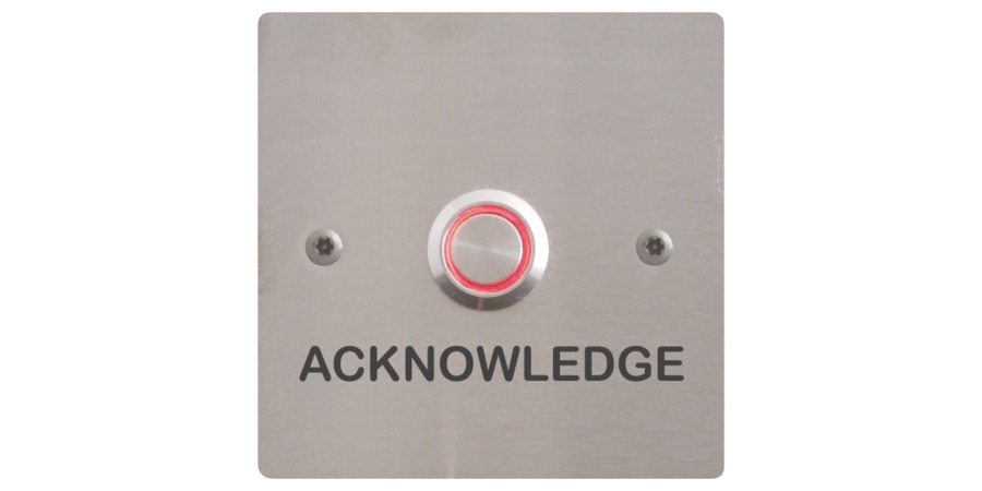 Image of Disabled Toilet Alarm Acknowledge Buttons