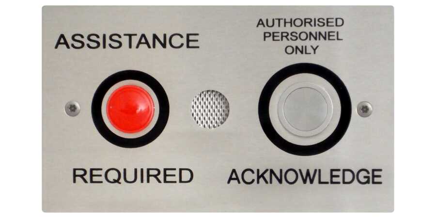 Image of DT7540.47: Beacon Sounder Acknowledge, Horizontal, Stainless