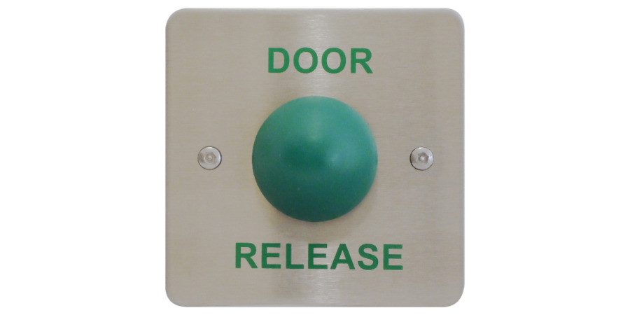 Image of LC 9003-103: Exit Button, Mushroom, Single, Stainless